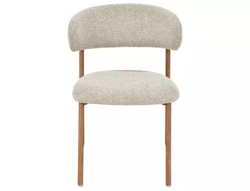 Стул Elton II Signal 56&times;80, бежевый, ткань, дуб, металл фото - artos.in.ua