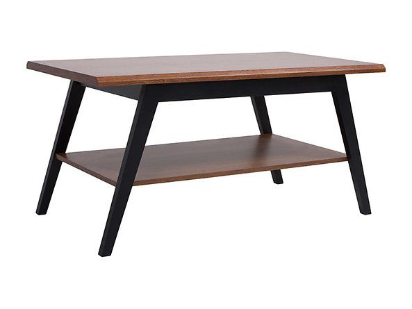 Журнальний столик BRW Madison D05033-TXL_MADISON-TX058 / TX142, дуб коричневий / чорний,