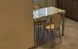 Кухонный маленький стол с рисунком DAMAR II 100x60 SIGNAL кремовый Польша