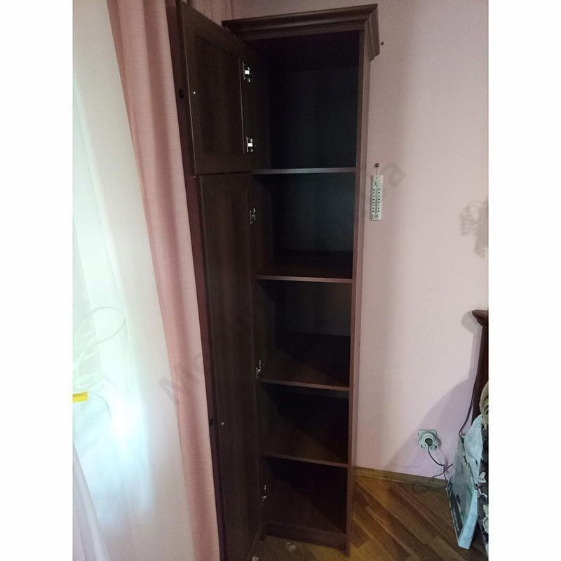 Пенал с антресолью Барон Меблі Сервіс, 40 см, орех фото - artos.in.ua